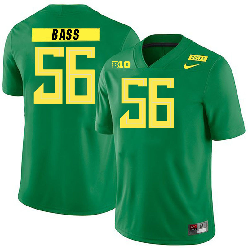 T.J. Bass Oregon Jersey,Oregon Ducks Football Uniforms Youth-Alternate Green